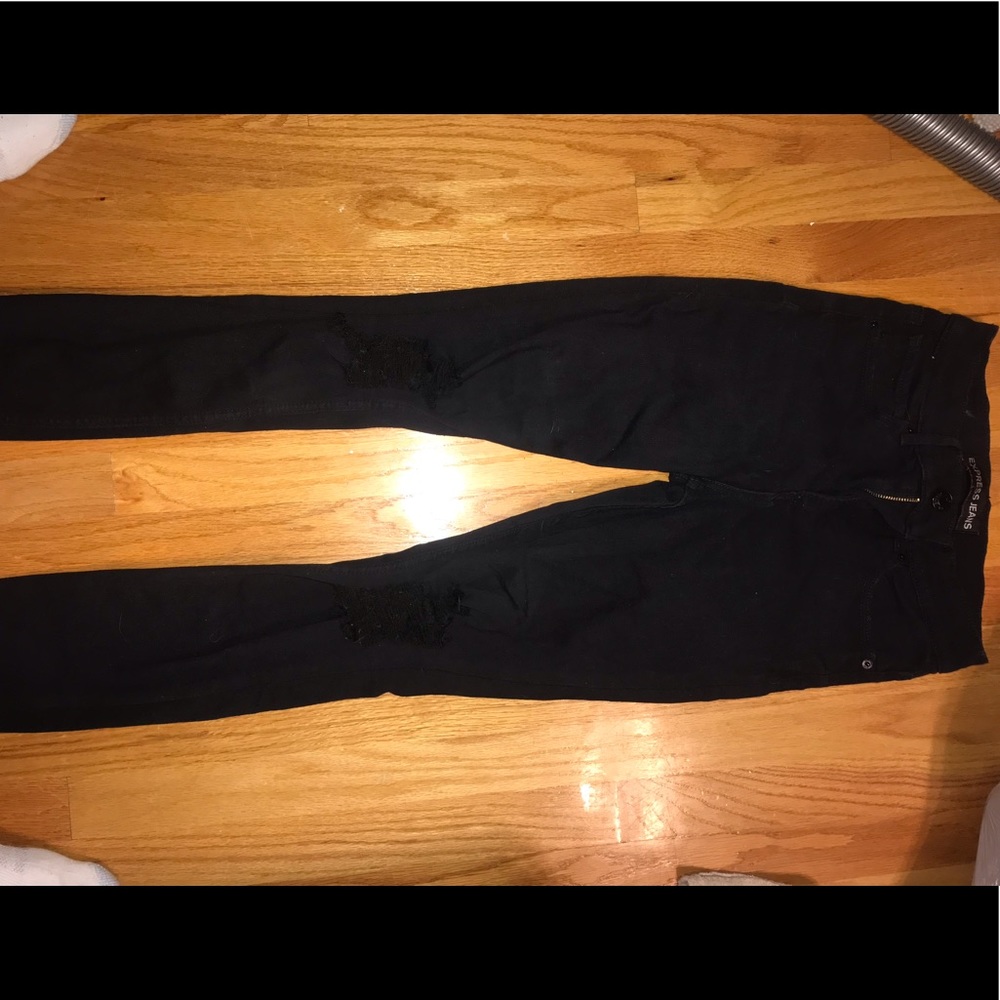 Black Ripped Jeans